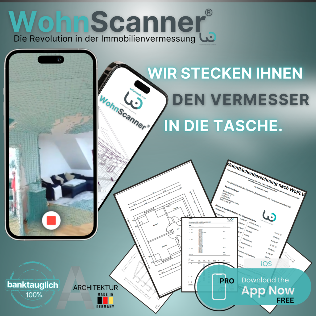 Wohnflächenberechnung